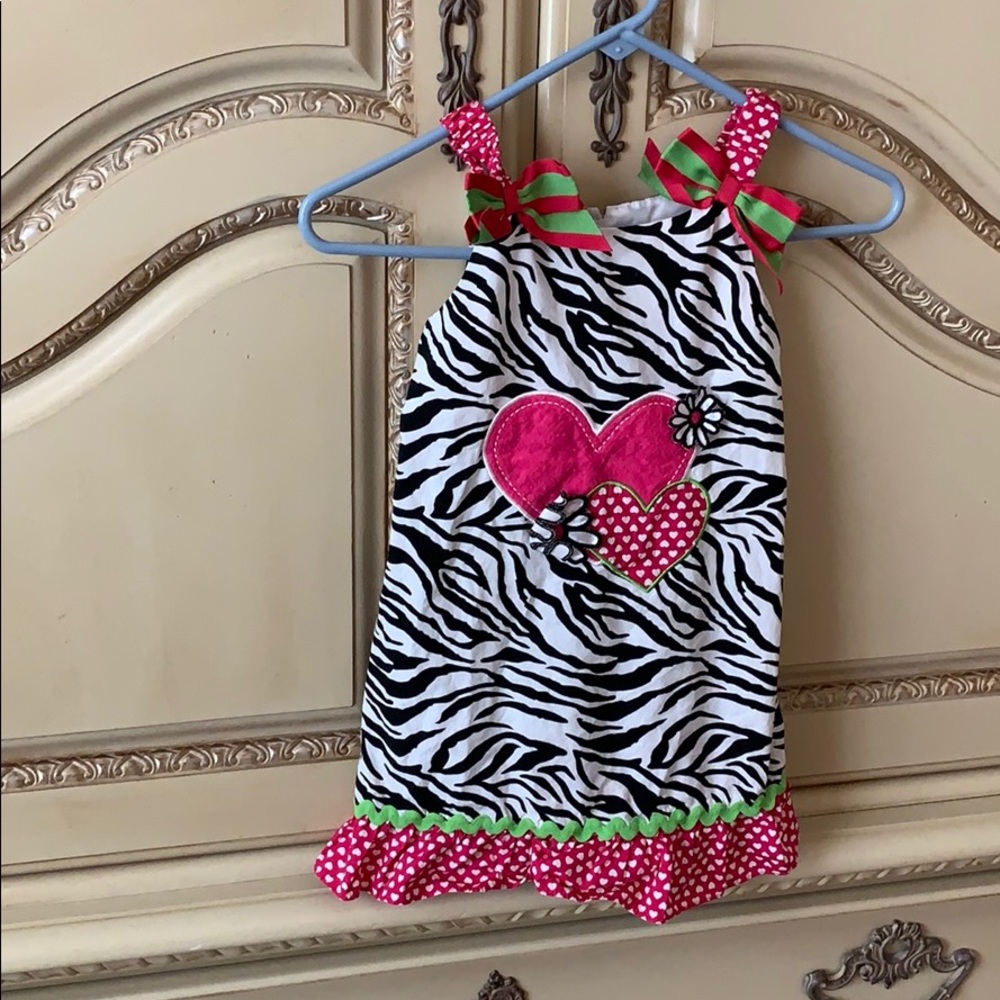 Girls Zebra 🦓 stripped ❤️ dress